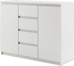 Idea ID-04 Sideboard Cabinet 109cm - Black Matt 109cm - thumbnail 4