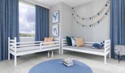 Wooden Bunk Bed Nemo with Storage - Cinnamon Foam Mattresses - thumbnail 7