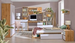 Arca AR8 Wall Shelf 80cm - Oak Wotan 80cm - thumbnail 6