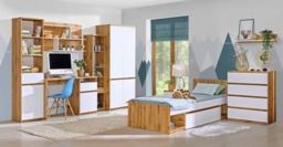 Arca AR8 Wall Shelf 80cm - Oak Wotan 80cm - thumbnail 4