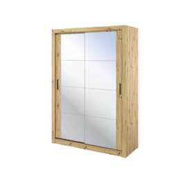 Arti 18 - 2 Sliding Door Wardrobe 150cm - White 150cm - thumbnail 7