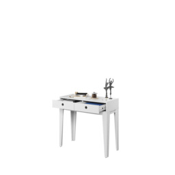 Femii FE-05 Dressing Table 92cm - White 92cm - thumbnail 3