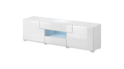 Toledo 41 TV Cabinet 159cm - Grey Gloss 159cm - thumbnail 3