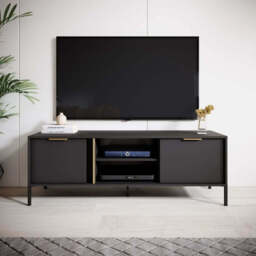 Lars TV Cabinet 153cm - Anthracite 153cm