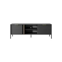 Lars TV Cabinet 153cm - Anthracite 153cm - thumbnail 4