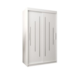 York Sliding Door Wardrobe 120cm - Oak Artisan 120cm - thumbnail 3