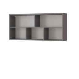 Smyk II SM-09 Wall Shelf 110cm - Grey Matt 110cm - thumbnail 1