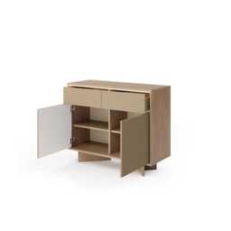 Semi Sideboard Cabinet 104cm - Cappuccino 104cm - thumbnail 3