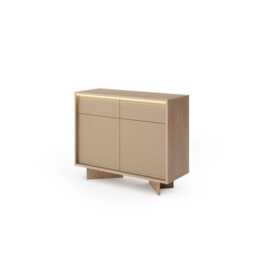 Semi Sideboard Cabinet 104cm - Cappuccino 104cm - thumbnail 2