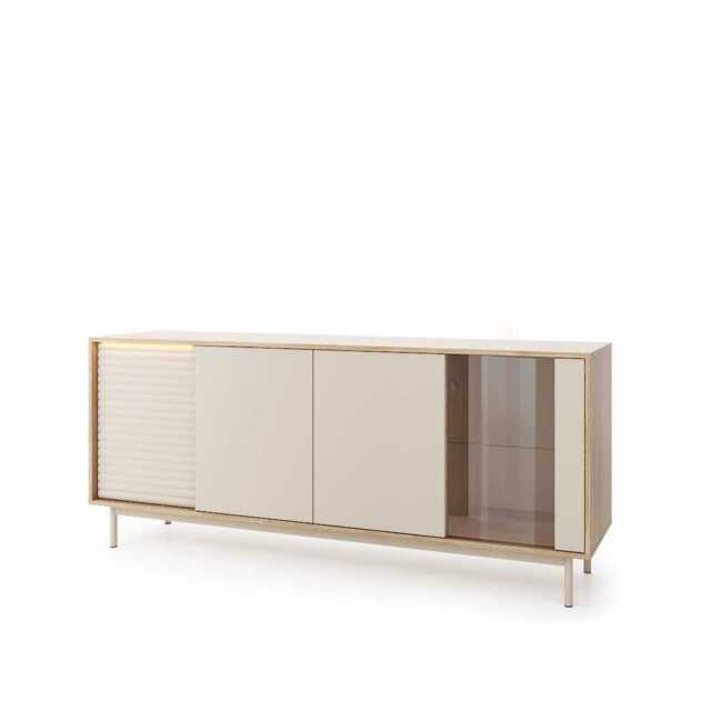Tila Sideboard Cabinet 184cm - Cashmere 184cm - image 1