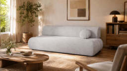 Sofa Bed Lino - 214cm 104cm Graphite 22 - thumbnail 8