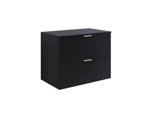 Laura 48 Floating Vanity Unit 80cm - Black 80cm - image 1