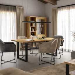 Halle 94 Dining Table 200cm - Oak Wotan 200cm - thumbnail 3
