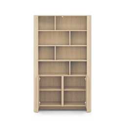 Bari Tall Bookcase 103cm - Oak Vincenza 103cm - thumbnail 3