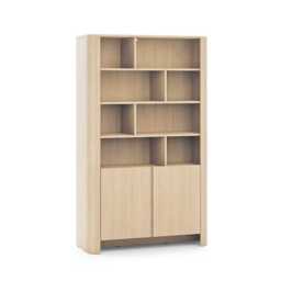 Bari Tall Bookcase 103cm - Oak Vincenza 103cm - thumbnail 2