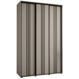 Dakota VI Sliding Door Wardrobe 160cm - Cashmere 160cm - thumbnail 2