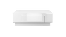 Toledo 99 Coffee Table 110cm - White Gloss 110cm - thumbnail 8