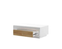 Toledo 99 Coffee Table 110cm - White Gloss 110cm - thumbnail 3