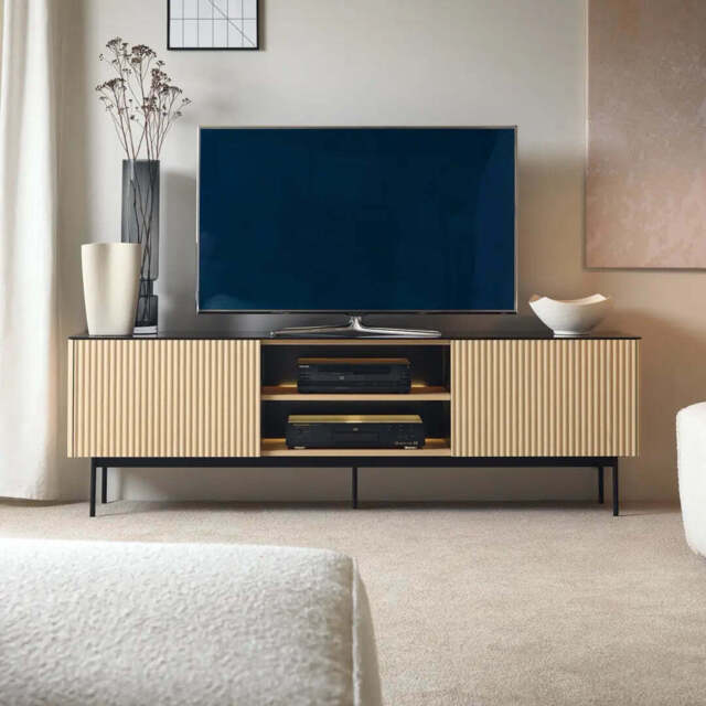 Orta TV Cabinet 180cm - Oak Vincenza 180cm - image 1