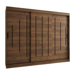 Rubino Y Sliding Door Wardrobe 250cm - Cashmere 250cm - thumbnail 5