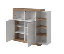 Sintra 45 Sideboard Cabinet 150cm - White 150cm - thumbnail 3