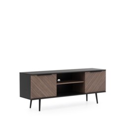 Pinelli TV Cabinet 150cm - Black 150cm - thumbnail 2