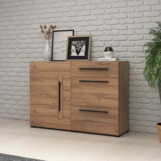 Tulsa 45 Sideboard Cabinet 120cm - Oak Grandson 120cm - image 1
