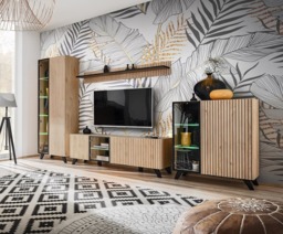 Liam Wall Shelf 160cm - Oak Hickory 160cm - thumbnail 2