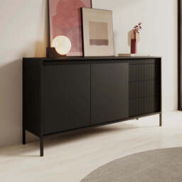 Senne Sideboard Cabinet 154cm - Beige 154cm - thumbnail 2