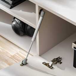"Geo II Entertainment Unit For TVs Up To 50"" - Cashmere 250cm" - thumbnail 6