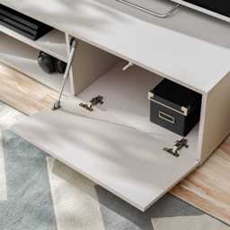"Geo II Entertainment Unit For TVs Up To 50"" - Cashmere 250cm" - thumbnail 5