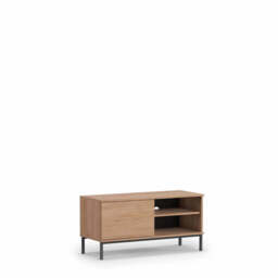 Querty 04 TV Cabinet 101cm - White Matt 101cm - thumbnail 2