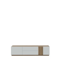 Lewisville TV Cabinet 204cm - Grey 204cm - thumbnail 4