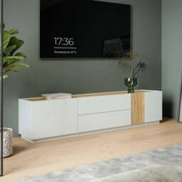 Lewisville TV Cabinet 204cm - Grey 204cm