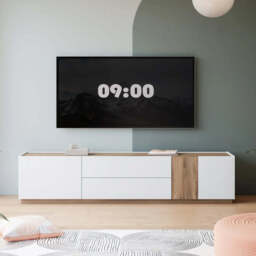 Lewisville TV Cabinet 204cm - Grey 204cm - thumbnail 6