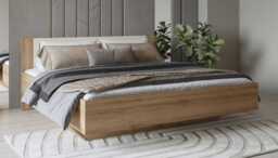 Vertina 32 Bed Frame [EU Super King] - Oak Wild 180 x 200cm - thumbnail 3
