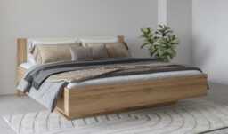 Vertina 32 Bed Frame [EU Super King] - Oak Wild 180 x 200cm - thumbnail 4