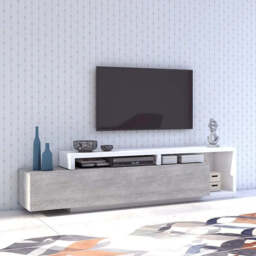 Bota 40 TV Cabinet 219cm - Concrete Grey 219cm - thumbnail 1