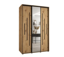 Cannes XIII Sliding Door Wardrobe 150cm - White 150cm - thumbnail 5