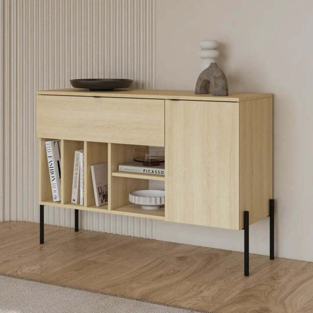 Ore 45 Sideboard Cabinet 105cm - Oak Lindberg 105cm - image 1