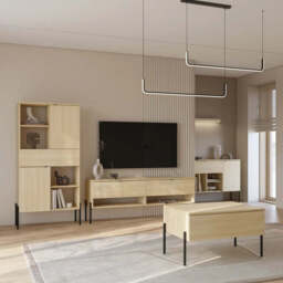 Ore 45 Sideboard Cabinet 105cm - Oak Lindberg 105cm - thumbnail 5