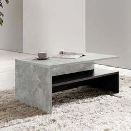 Baros 99 Coffee Table 100cm - Concrete Grey 100cm