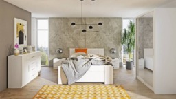 Bono Sliding Door Wardrobe With Mirrors 120cm - White Matt 120cm - thumbnail 5
