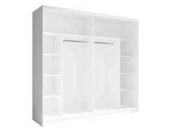 Fino 12 Sliding Door Wardrobe 230cm - Graphite 230cm - thumbnail 4