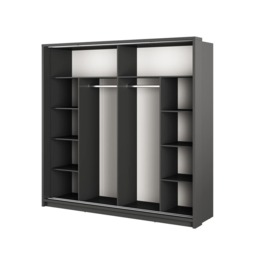 Arti 14 - 2 Sliding Door Wardrobe 220cm - White Matt 220cm - thumbnail 4