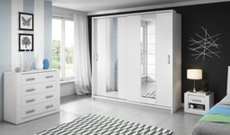 Arti 14 - 2 Sliding Door Wardrobe 220cm - White Matt 220cm - thumbnail 8