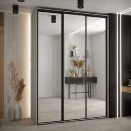 Dakota II Sliding Door Wardrobe 180cm - Cashmere 180cm - thumbnail 1