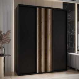 Sapporo I Sliding Door Wardrobe 200cm - Oak Artisan 200cm - thumbnail 8