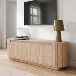 Chikuma TV Cabinet 212cm - Oak Natural 212cm - thumbnail 1