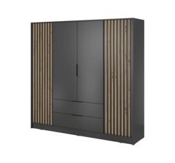 Nelly Hinged Door Wardrobe 206cm - Cashmere 206cm - thumbnail 8